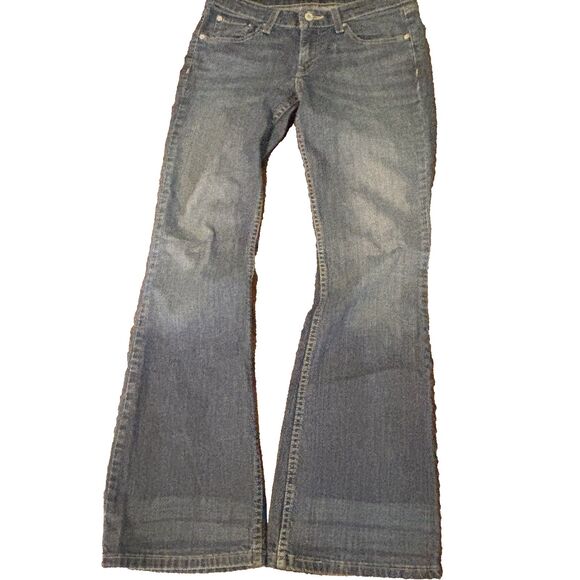 Levi's 518 Superlow Boot Cut Vtg Women's Denim Jeans Size 7M JR. (Actual 30x30) - Picture 1 of 14
